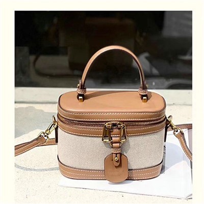 Tas Tangan Kotak Ember Kanvas Wanita 2023